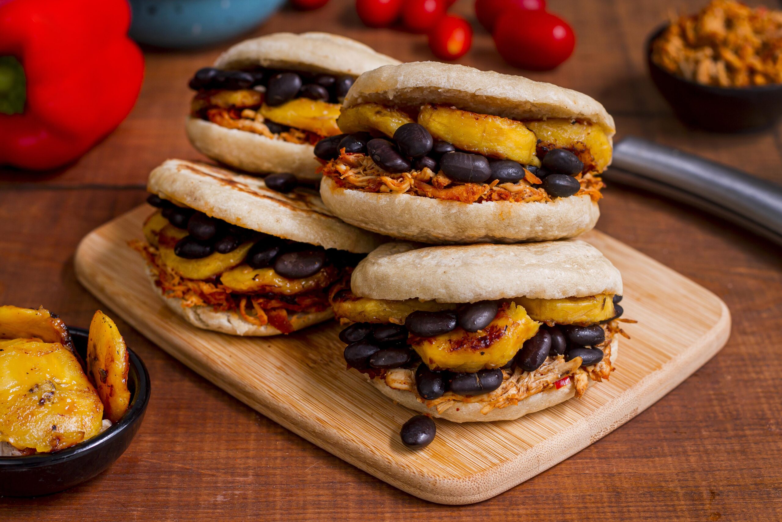 arepas colombianas rellenas