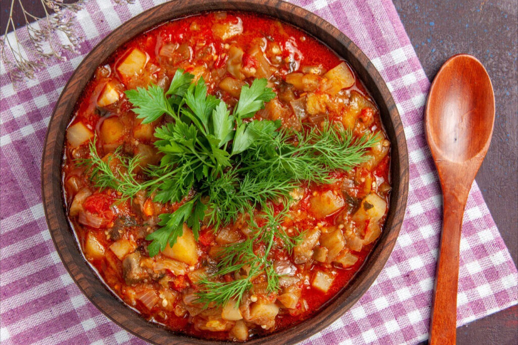 cabbage soup with hamburger