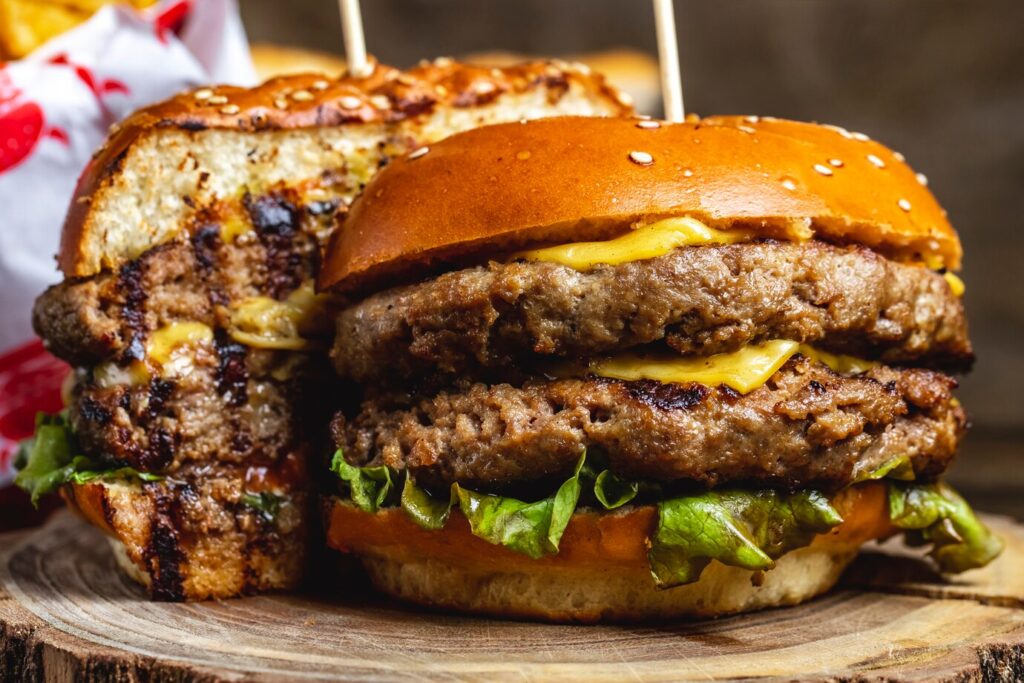 halal hamburger